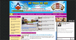 Desktop Screenshot of dichvuketoanhadong.com